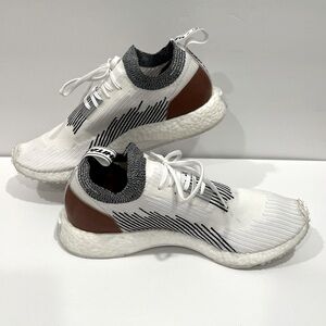 LIKE NEW‼️Men’s Adidas Whitaker Car Club x NMD Racer “Monaco” Wht/Blk//Brn (10)